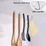 Ninth Five Adhesive Stainless Steel Hooks(13.2lb/6kg) Heavy Duty Sticky Wall & Ceiling & Door Hooks, Clear Reusable Hook for Bathroom and Kitchen No Scratch Waterproof and Oilproof (12 Pack) Ninth Five Adhesive Stainless Steel Hooks(13.2lb/6kg) Heavy Duty Sticky Wall & Ceiling & Door Hooks, Clear Reusable Hook for Bathroom and Kitchen No Scratch Waterproof and Oilproof (12 Pack)