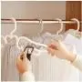 DNJKSA Angel Wings Shape Traceless Non-Slip Hanger Wardrobe Organizer for Home Hotel Clothes Hangers Scarf Tie Hook(Random Color)(10 Pieces/Lot) DNJKSA Angel Wings Shape Traceless Non-Slip Hanger Wardrobe Organizer for Home Hotel Clothes Hangers Scarf Tie Hook(Random Color)(10 Pieces/Lot)