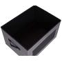 Internets Best Storage Boxes with Window | Durable Storage Bin Basket Containers with Lids and Handles | Clothes Nursery Toys Organizer | Grey Internets Best Storage Boxes with Window | Durable Storage Bin Basket Containers with Lids and Handles | Clothes Nursery Toys Organizer | Grey