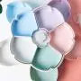 m?kvfa Rotating Snack Box, Flower Design Candy Food Storage Boxes Jewelry Organizer Fruit Boxes Candy Dish Compartment Snack Plate Wedding Candy Trays,Party Snack Plate (Multicolor)