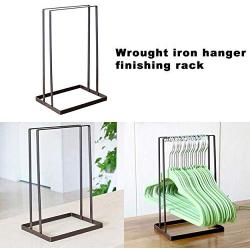 Clothing and Shoe Care,Iron Clothes Hanger Holder Space Saving Hanger Companion Rack Adult Children Hanger Stand Hanger Organizer for Home Laundry