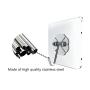 YITONGDA Adhesive Hooks,Wall Hooks Utility Adhesive Nail Free Sticky Hangers with Stainless Hooks,Transparent Reusable Seamless Hooks,Heavy Duty Self Adhesive Hooks 22lb(Max),8 Pack YITONGDA Adhesive Hooks,Wall Hooks Utility Adhesive Nail Free Sticky Hangers with Stainless Hooks,Transparent Reusable Seamless Hooks,Heavy Duty Self Adhesive Hooks 22lb(Max),8 Pack