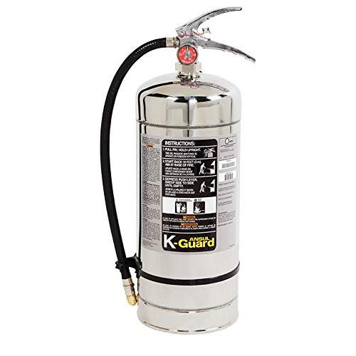 Ansul 6 Liter K-Guard Wet Chem Fire Ext. w/Wall Hanger - 434909