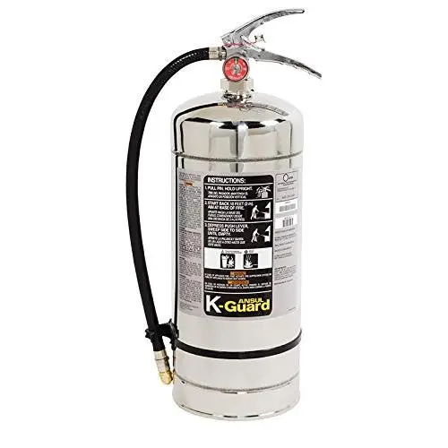 Ansul 6 Liter K-Guard Wet Chem Fire Ext. w/Wall Hanger - 434909