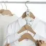 YOYOHOT 4pcs Clothes Hanger Connector Cascading Hooks Space Saving Closet Organizer Rack Super Load-Bearing