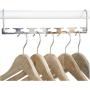 6Pcs Multifunctional Drying Storage Rack Clothes Folding Metal Quick Hanger Organizer Closet Hangers for Clothes Coat Hanger