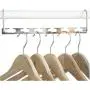 6Pcs Multifunctional Drying Storage Rack Clothes Folding Metal Quick Hanger Organizer Closet Hangers for Clothes Coat Hanger