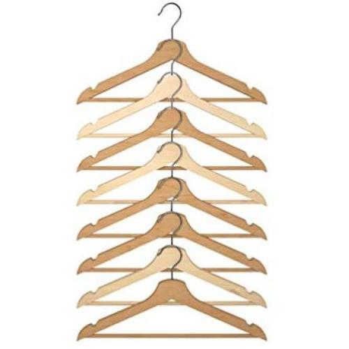 Ikea Wood Clothes Hanger, 8 Pack, Natural