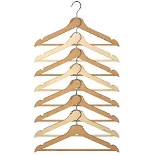 Ikea Wood Clothes Hanger, 8 Pack, Natural Ikea Wood Clothes Hanger, 8 Pack, Natural