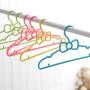 High-tech type 10pcs Set Childrens Bow Hanger Home Baby Clothes Hanger,Pink