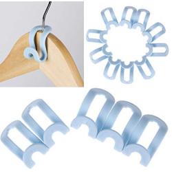 20pcs Random Color Antislip Creative Mini Clothes Hanger Home Easy Hook Closet Organizer Storage Rack Holder Accessories for Home&Living
