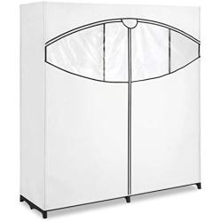 Whitmor Extra-Wide Clothes Closet, 60” with, White Cover