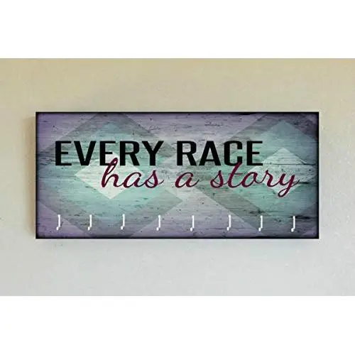 Race Medal Holder/Running Medal Hanger EVERY RACE HAS A STORY Available Race Medal Holder/Running Medal Hanger EVERY RACE HAS A STORY Available