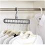 Multi-Port Support Circle Clothes Hanger Clothes Drying Rack Multifunction Plastic Scarf Clothes Hangers Hangers Storage Racks 10pcs Random Color