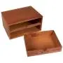 Juvale Small Wood Desktop Organizer Storage Boxes with Drawers, French Design Juvale Small Wood Desktop Organizer Storage Boxes with Drawers, French Design