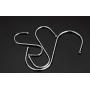 DayCount Pack of 20 Stainless Steel S Shape Small/Medium/Large Multipurpose Hooks Heavy Duty Clothes Hanger Rack Closet Storage Rack Tool (Small)