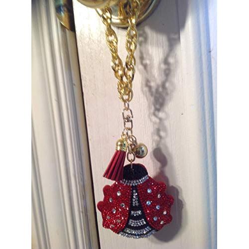 DAYE Lady Bug Nursery Lamp Switch Decoration Door Handle Hanger Decoration Wall hanger Drawer Knob Pull Decoration Room Brightner or Back Pack Zipper Decoration!!!