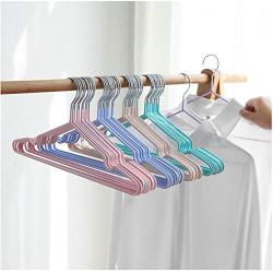 10pcs Random Color Hangers for Clothes Plastic Towel Display Baby Hangers Kids Hangers Closet Hangers Coat Clothe Drying Rack