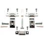 T-Lock security hangers locking hardware set for (50) wood or aluminum picture frames plus free HARDENED wrench!