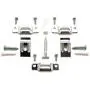 T-Lock security hangers locking hardware set for (25) wood or aluminum picture frames plus free HARDENED wrench! ArtRight