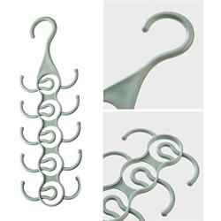Academyus 5 Layers Multifunctional Scarf Necktie Belt Wardrobe Clothes Storage Rack Hanger