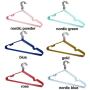 ZZH Coat Hanger Clothes Rack Convenient Metal 10PCS Organizer Device