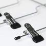 lliang Hangers Stainless Steel Multifunctional Clothes Hangers Pants Storage Hangers Cloth Rack Multilayer Storage Cloth Hanger