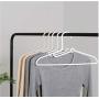 10pcs Random Color Home Drying Hanger,Anti-Slip Clothing Hanger Racks White Windproof Dress Clothes Hangers Closet