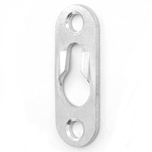 Heavy Duty Keyhole Hangers - Pack of 50 with Screws