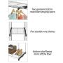 Whitmor Double Rod Freestanding Closet Heavy Duty Storage Organizer Whitmor Double Rod Freestanding Closet Heavy Duty Storage Organizer