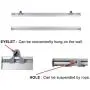 Poster Hanger Banner Frame Aluminum Material for Wall Home Decor Wall Art,Matt Silver(48 inches Wide) Poster Hanger Banner Frame Aluminum Material for Wall Home Decor Wall Art,Matt Silver(48 inches Wide)