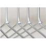 10PC Luxury Aluminum Tops Hanger,Strong Metal Clothes Hanger Decoration