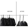 Hofumix Clothes Hangers Satin Hangers Cotton Coat Hanger Flower Pattern Rural Style Bow Sponge Coat Hangers Anti Slip Heavy Duty Satin Padded Hangers with Magic Clothes Hanger for Sweaters, Dresse Hofumix Clothes Hangers Satin Hangers Cotton Coat Hanger Flower Pattern Rural Style Bow Sponge Coat Hangers Anti Slip Heavy Duty Satin Padded Hangers with Magic Clothes Hanger for Sweaters, Dresse