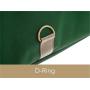 Covermates Keepsakes Structured Rolling Christmas Tree Storage Bag ? Superior Protection ? Fits Up to 15 Foot Tree - Holiday Storage - Green