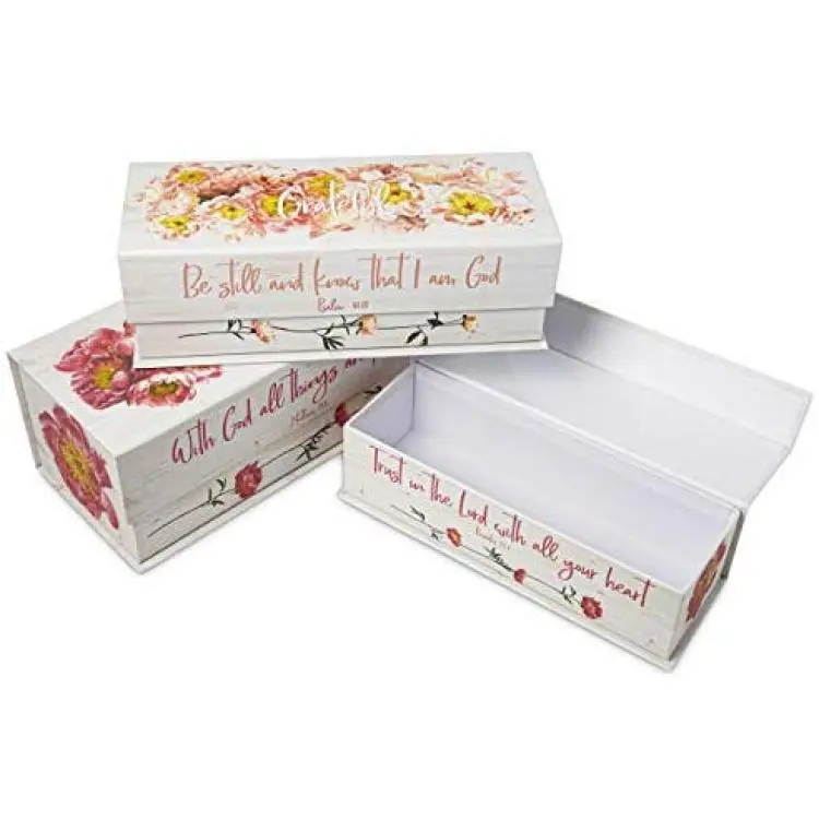 SLPR Nesting Decorative Storage Boxes With Lids for India