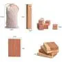 ACMETOP Aromatic Cedar Blocks for Clothes Storage, 100% Natural Cedar Balls Hangers Clothes Protector, Storage Accessories Closets & Drawers Freshener (60Pack) ACMETOP Aromatic Cedar Blocks for Clothes Storage, 100% Natural Cedar Balls Hangers Clothes Protector, Storage Accessories Closets & Drawers Freshener (60Pack)