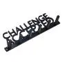 Challenge Accepted Marathon Runner Sports Medal Display Rack Hanger Holder Organizer for Wall