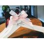 Personalized Bridesmaid Hangers, Wedding Hanger, Wooden Engraved Hanger, Bridal Dress Hanger, Wedding Name Hangers EnHngr_A01
