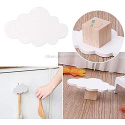 Wood Hangers - Cute Cloud Hooks Wooden Clothes Hanger Wall Decor Children Bedroom Pendant