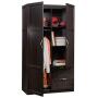 Sauder Storage Cabinet, Cinnamon Cherry finish
