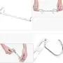 NUOCHEN 12 Pack Metal Magic Hangers,Space Saving Hangers Multifunctional Clothes Hangers Stainless Steel Magic Hanger Cascading Hanger Updated Hook Design Closet Organizer Hanger NUOCHEN 12 Pack Metal Magic Hangers,Space Saving Hangers Multifunctional Clothes Hangers Stainless Steel Magic Hanger Cascading Hanger Updated Hook Design Closet Organizer Hanger