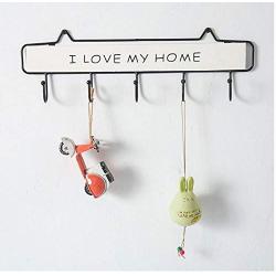 Wall Mounted Clothes Hanger 4 Hooks Hat Key Holder Laundry Coat Rack Hanging Storage Shelf for Home 5pcs Random Color