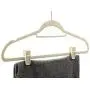 Finnhomy Heavy Duty 50 Pack Clothes Hangers with 10 Multiple Use Finger Clips, Durable Slim-Line Velvet Hangers Non-Slip Sturdy Clothing Hangers, Beige Finnhomy Heavy Duty 50 Pack Clothes Hangers with 10 Multiple Use Finger Clips, Durable Slim-Line Velvet Hangers Non-Slip Sturdy Clothing Hangers, Beige