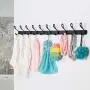 WEBI Coat Rack Wall Mounted,16” Hole to Hole,10 Hooks for Hanging Coats,Hook Rack,Hook Rail,Coat Hooks,Coat Hanger Wall Mount for Entryway Jacket Clothes,Black,2 Packs WEBI Coat Rack Wall Mounted,16” Hole to Hole,10 Hooks for Hanging Coats,Hook Rack,Hook Rail,Coat Hooks,Coat Hanger Wall Mount for Entryway Jacket Clothes,Black,2 Packs