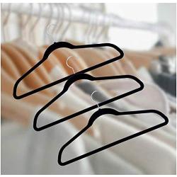 10pcs/Pack Non-Slip Velvet Hangers Suit Hanger Ultra Thin Space Saving 360 Degree Swivel Hook Strong and Durable Clothes Hanger