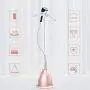 2000w Clothes Fabric Steamer, Garment Steamer Powerful Fabric Steamer with Fabric Brush and Garment Hanger Handheld Hanging Vertical Mini Iron Ironing-Pink 26x160cm(10x63inch) 2000w Clothes Fabric Steamer, Garment Steamer Powerful Fabric Steamer with Fabric Brush and Garment Hanger Handheld Hanging Vertical Mini Iron Ironing-Pink 26x160cm(10x63inch)
