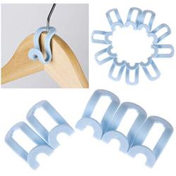 20pcs Random Color Antislip Creative Mini Clothes Hanger Home Easy Hook Closet Organizer Storage Rack Holder Accessories for Home&Living