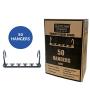 Wonder Hanger Max New & Improved, Pack of 50?Triples, The Closet Space for Easy, Effortless, Wrinkle-Free Clothes, Comes Fully Assembled, Grey