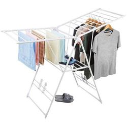 AmazonBasics Gullwing Clothes Drying Rack - White