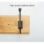 LAXF-Wall Coat Racks with Hooks/Hangers Coat Rack Bamboo Clothes Hook Dorm Room Bedroom on The Wall Wall-Mounted Hook Hanger Multifunction Straight Edge Retro Color (Size : 48.4cm) LAXF-Wall Coat Racks with Hooks/Hangers Coat Rack Bamboo Clothes Hook Dorm Room Bedroom on The Wall Wall-Mounted Hook Hanger Multifunction Straight Edge Retro Color (Size : 48.4cm)